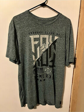 Fox Racing Product Class MX Graphic Tee Gray